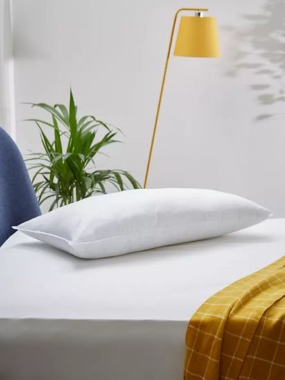 Synthetic Soft Touch Washable Kingsize Pillow, Soft/Medium