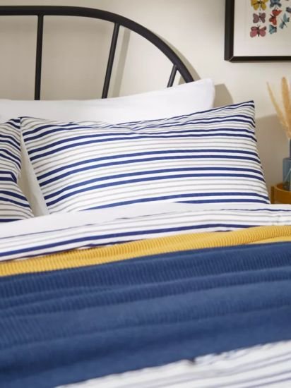 Basic Stripe Duvet Cover Set