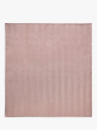 Linear Quilted Bedspread,Rosa Pink
